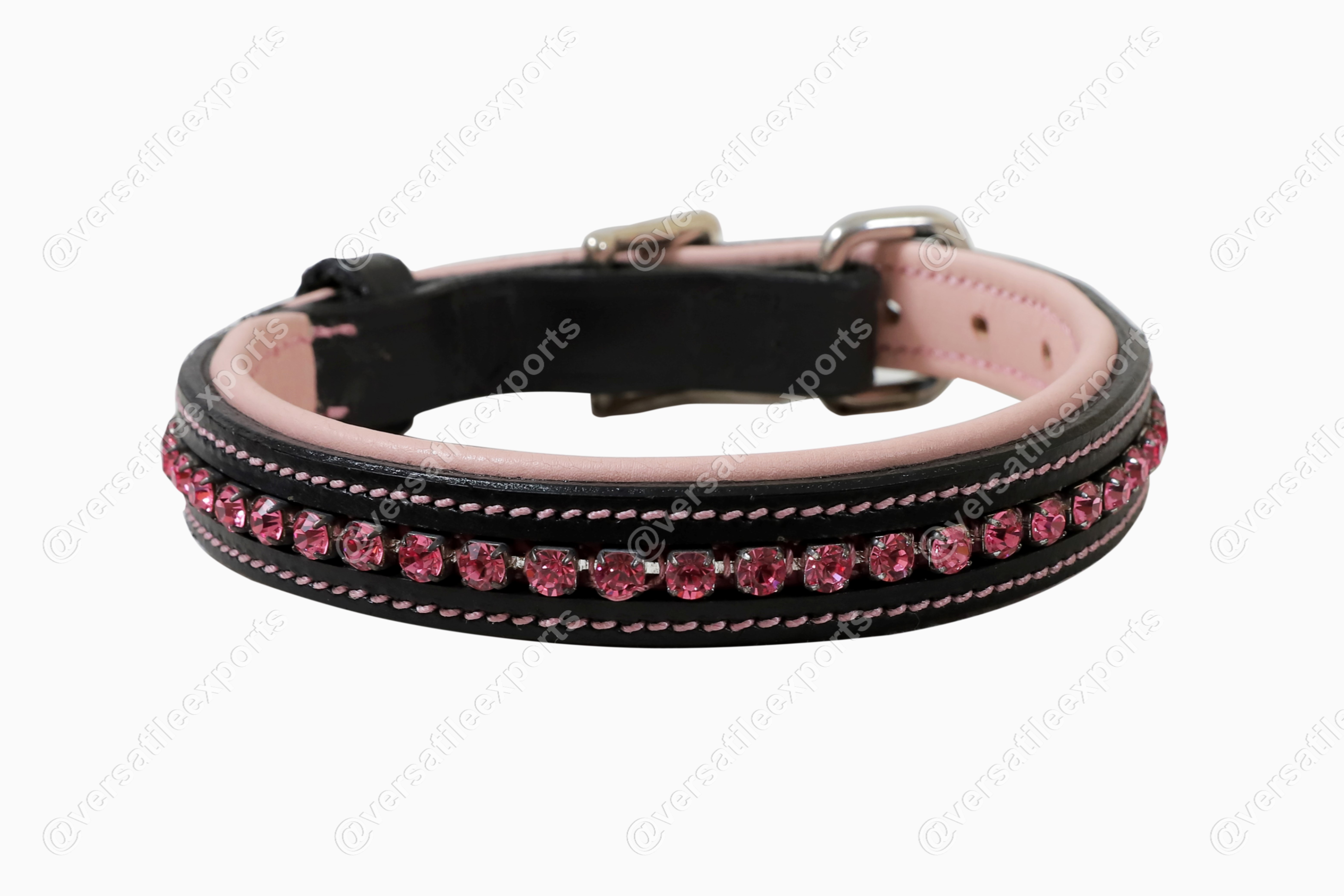 Dog Collars with Shiny Crystals